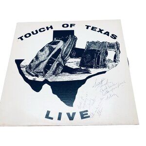 touch of Texas live vinyl record signed country 1984 made in USA tot READ